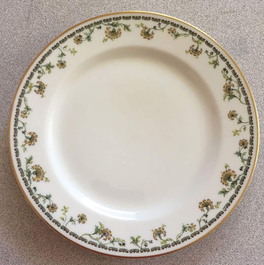 Schleiger 105-6 Dinner Plate by Haviland-1