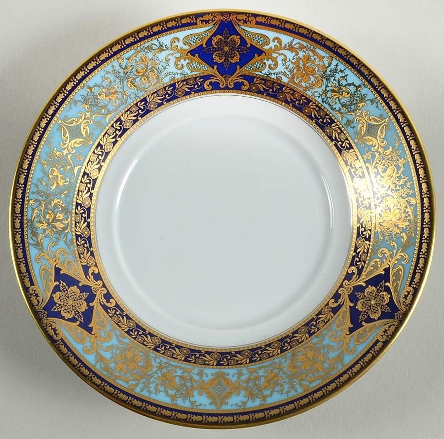 Matignon Blue Saucer by Haviland-1