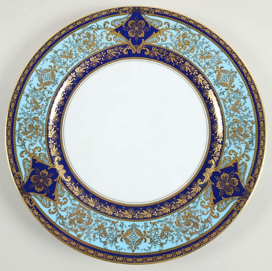 Matignon Blue Dinner Plate by Haviland-1
