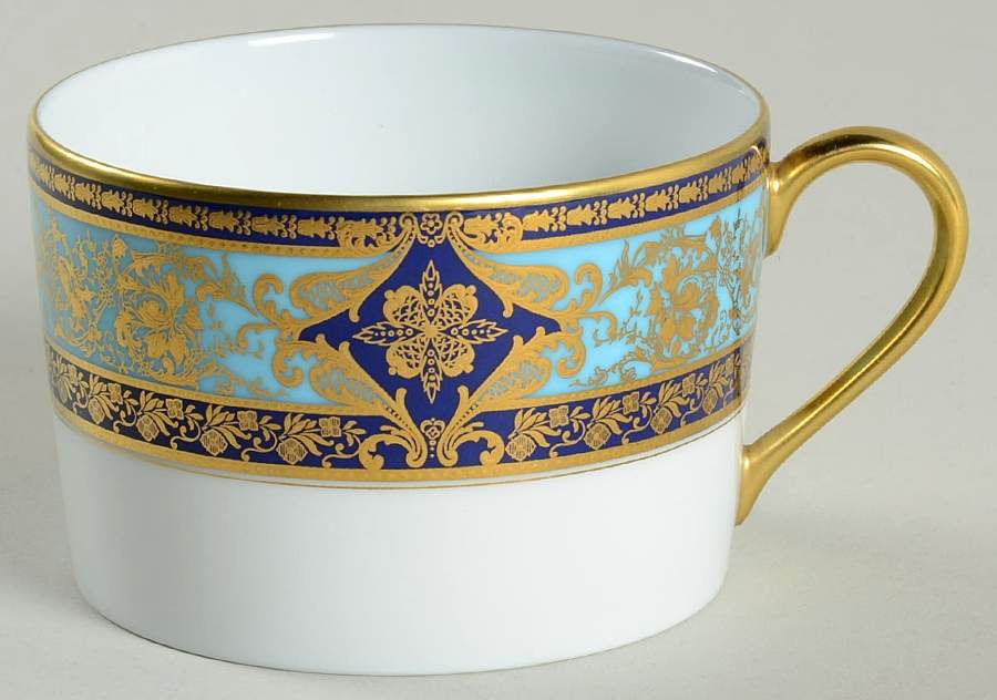 Matignon Blue Flat Cup by Haviland-1