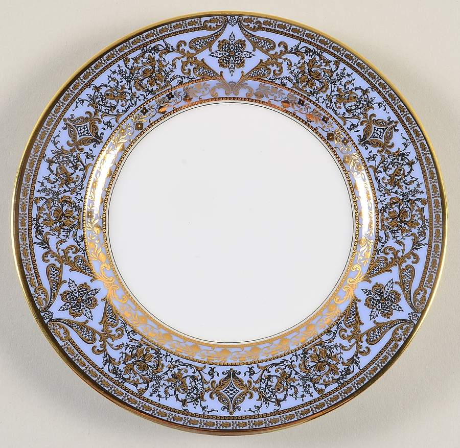 Matignon Lavender and Gold Bread & Butter Plate by Haviland-1