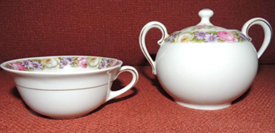 HEJ189 Sugar Bowl & Lid by Hertel Jacob-1