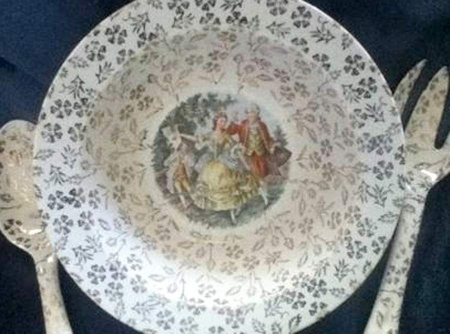 HLC4040 9" Salad Serving Bowl by Homer Laughlin -1