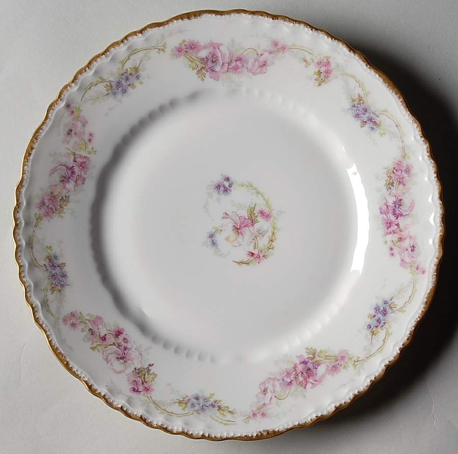 Schleiger 1066-2 Luncheon Plate by Haviland-1