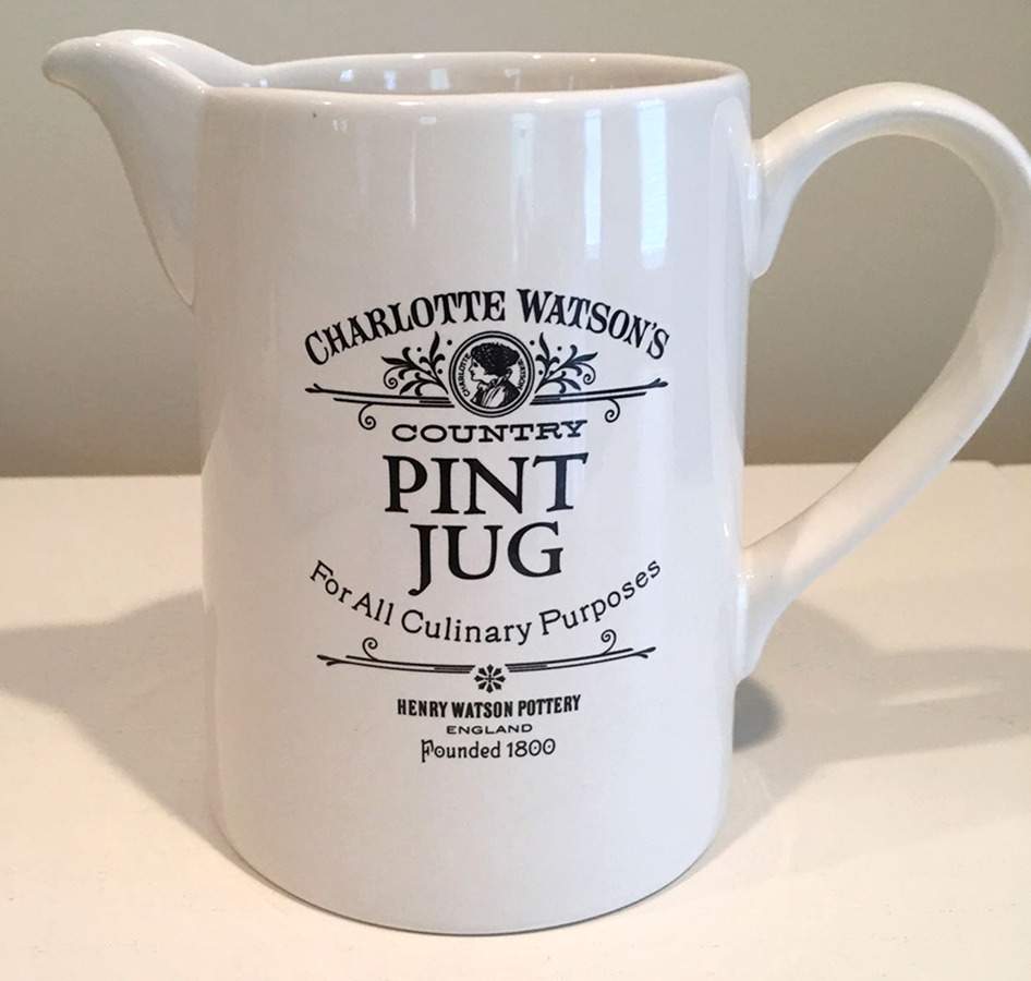 Charlotte Watson Cream 16 Oz Pitcher by Henry Watson-1