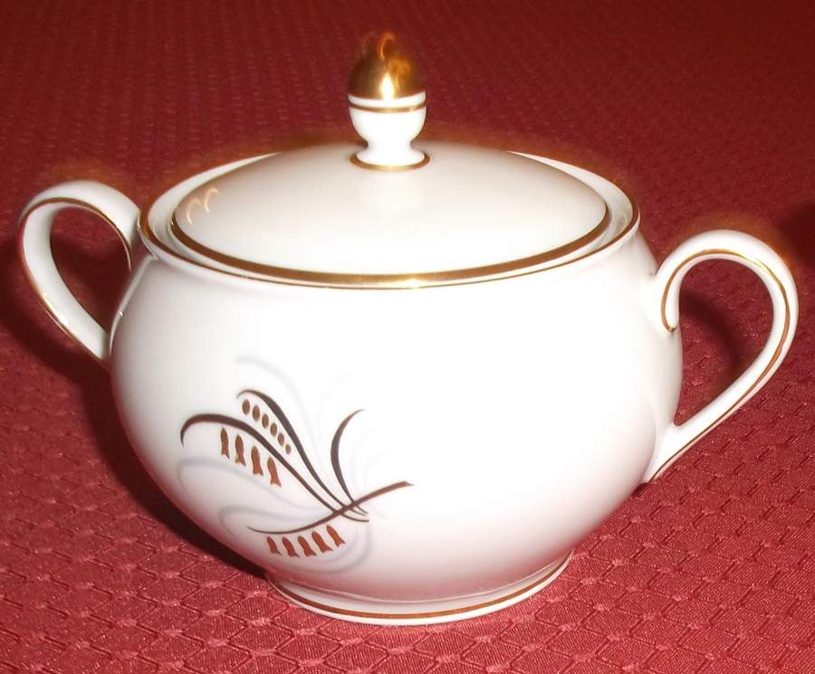 HEJ190 Sugar Bowl & Lid by Hertel Jacob-1