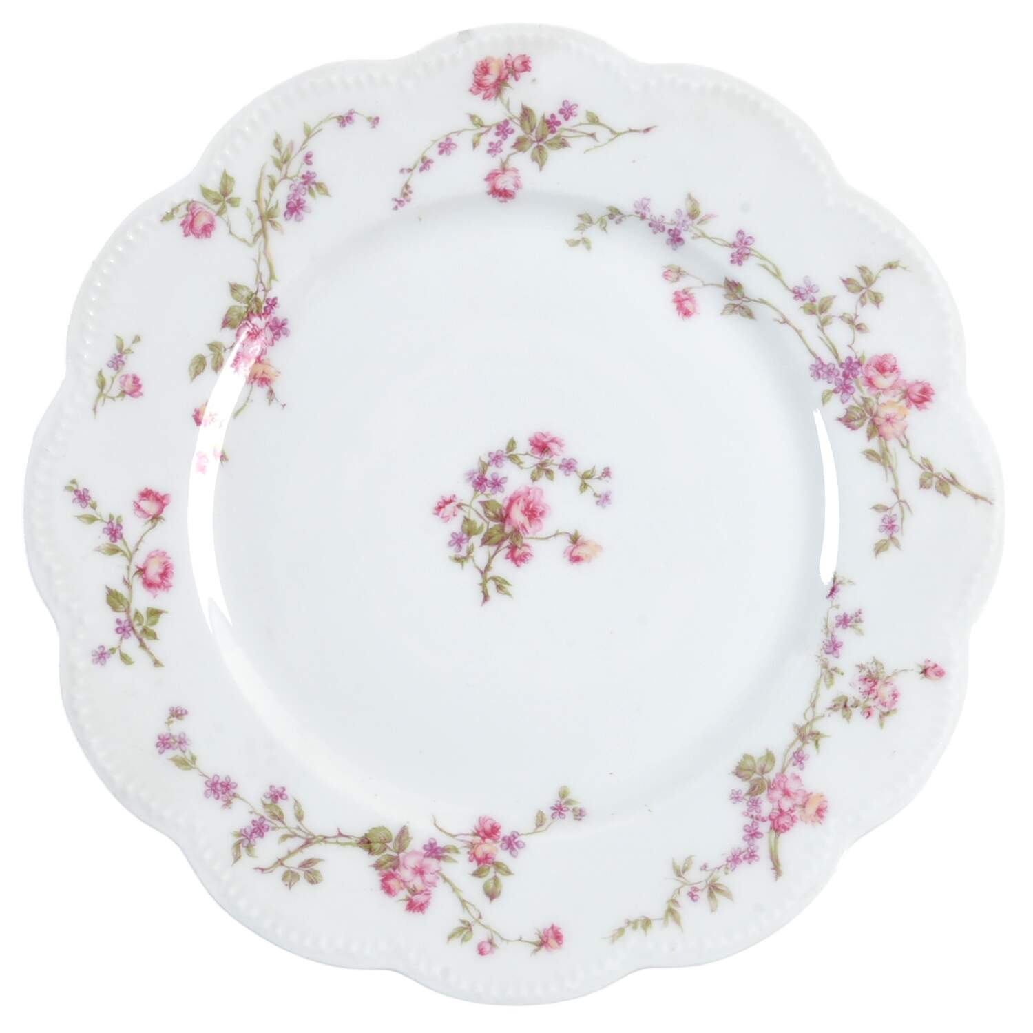 H4872 Luncheon Plate by Haviland-1