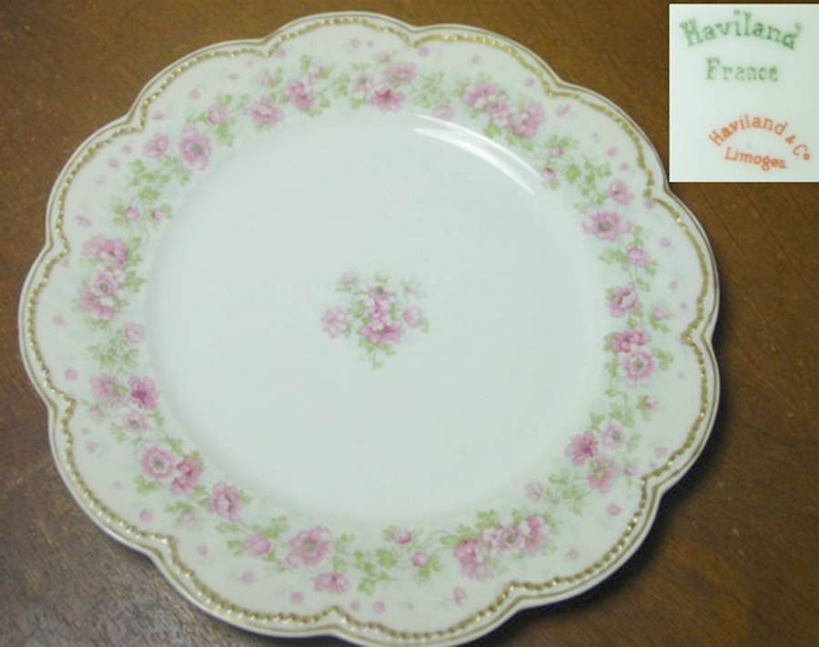 H4598 Dinner Plate by Haviland-1