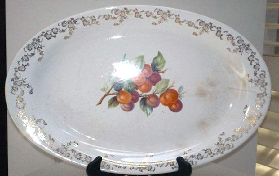 HLC4056 11" Oval Serving Platter by Homer Laughlin -1