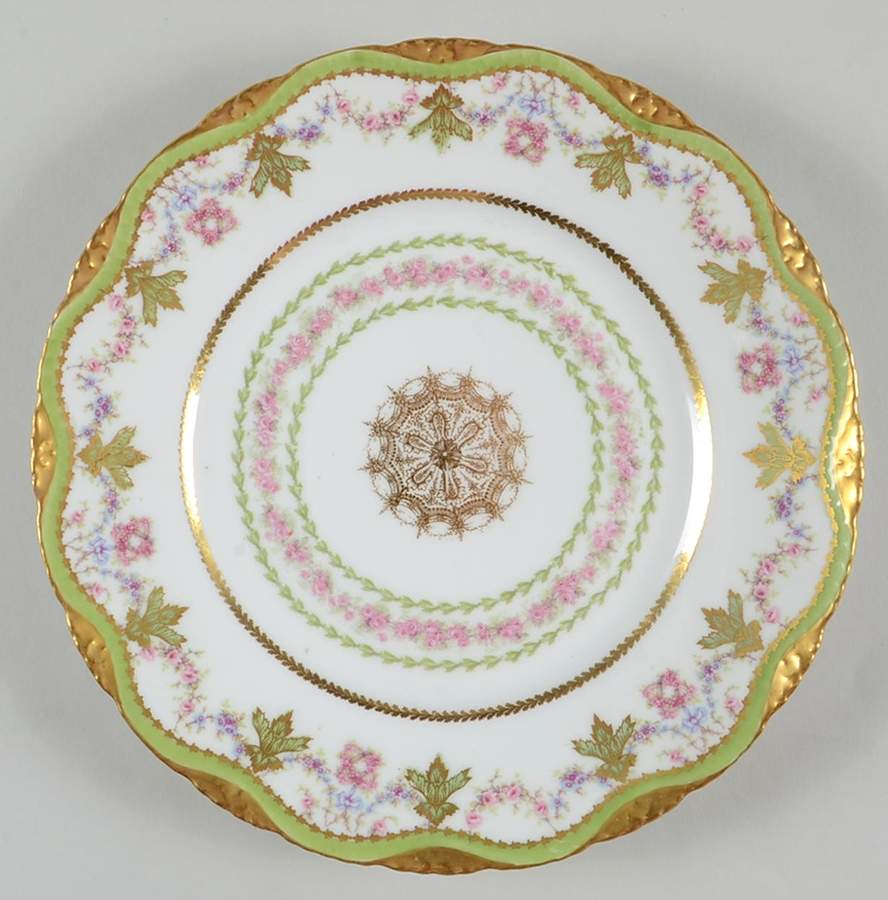 Schleiger 597-7 Luncheon Plate by Haviland-1