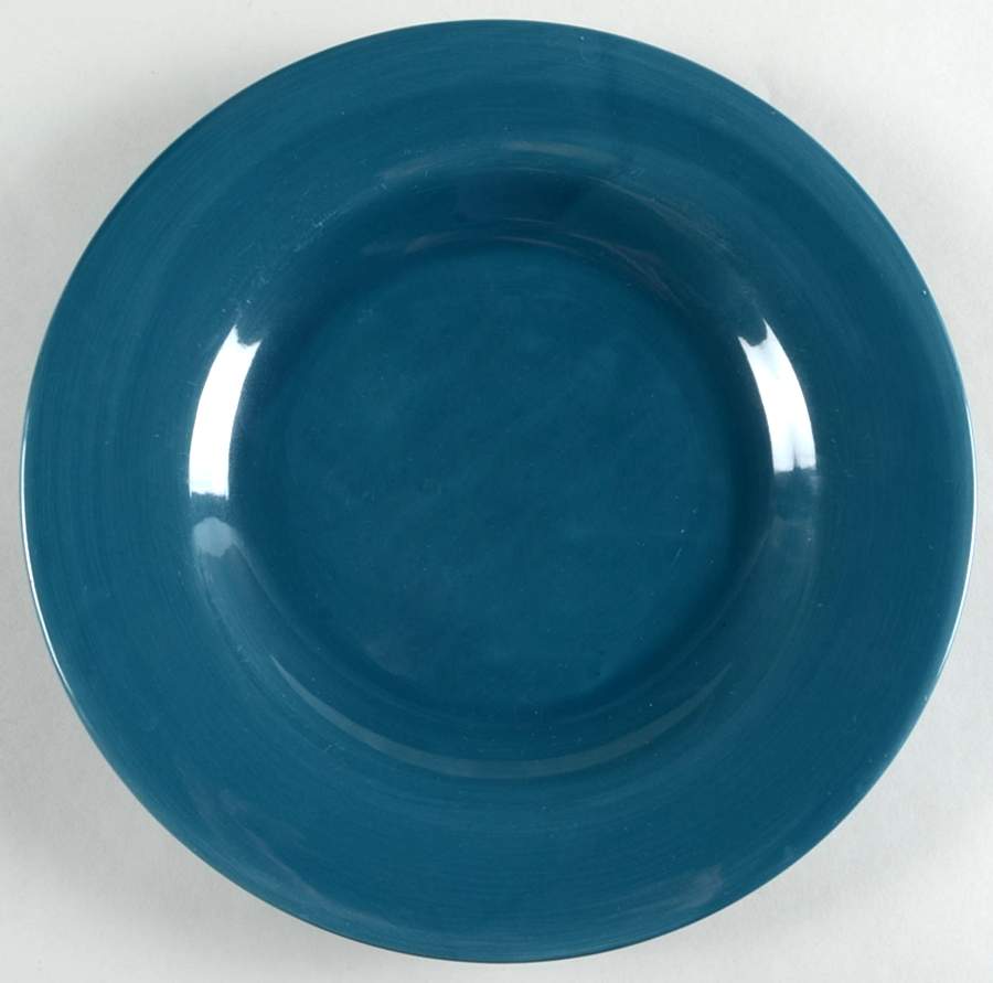 American Simplicity Green Dinner Plate by Home-1