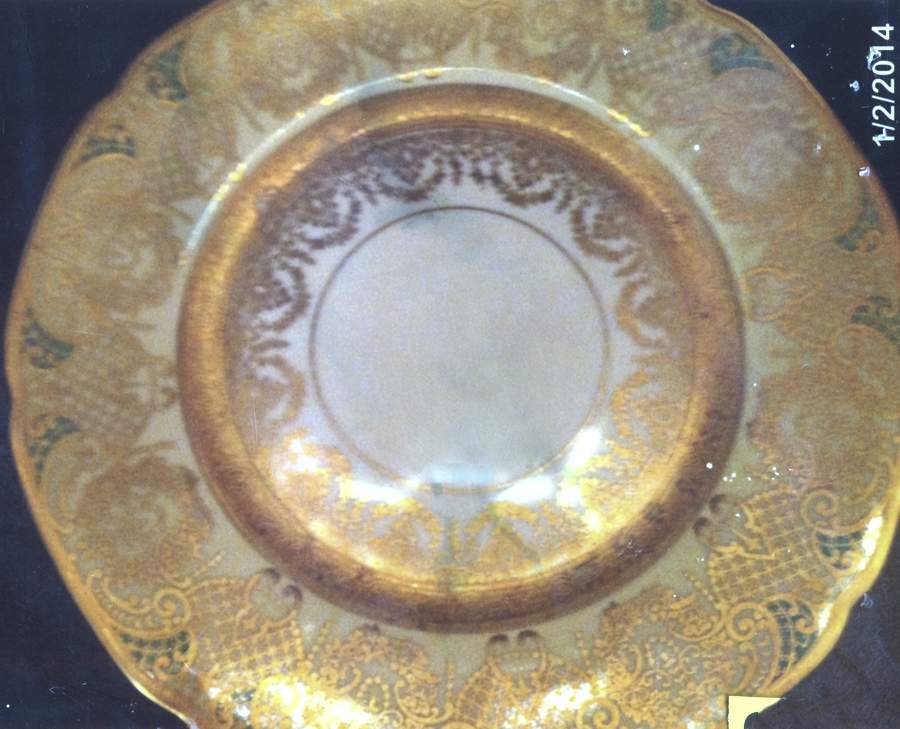 P100-11 Dinner Plate by Hutschenreuther-1