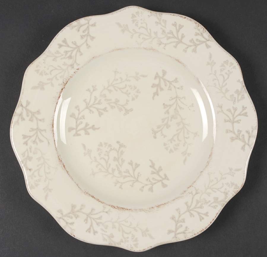 HMQ33 Brown Salad Plate by Home-1
