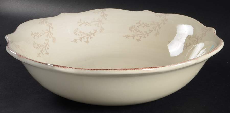 HMQ33 Brown 13" Round Serving Bowl by Home-1