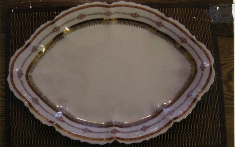 3195 11" Oval Serving Platter by Hamburger-1