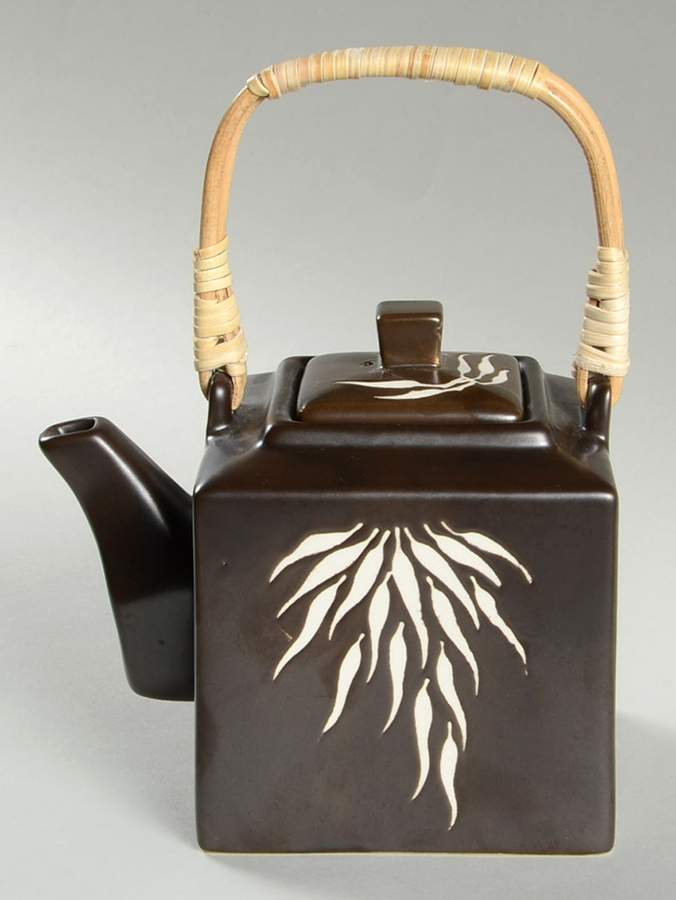 Bamboo Teapot & Lid by Home-1