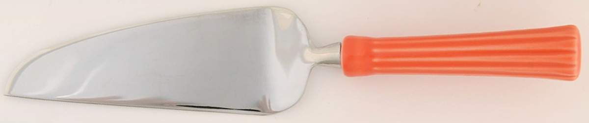 Fiesta Poppy (Intro 2014) Pie & Cake Server with Stainless Blade by Homer Laughlin -1