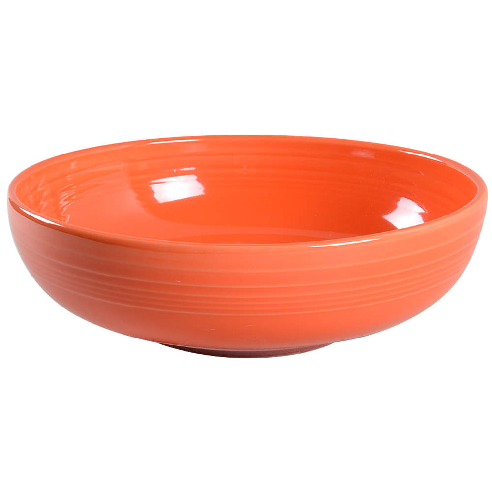 Fiesta Poppy (Intro 2014) 10" Bistro Bowl by Homer Laughlin -1