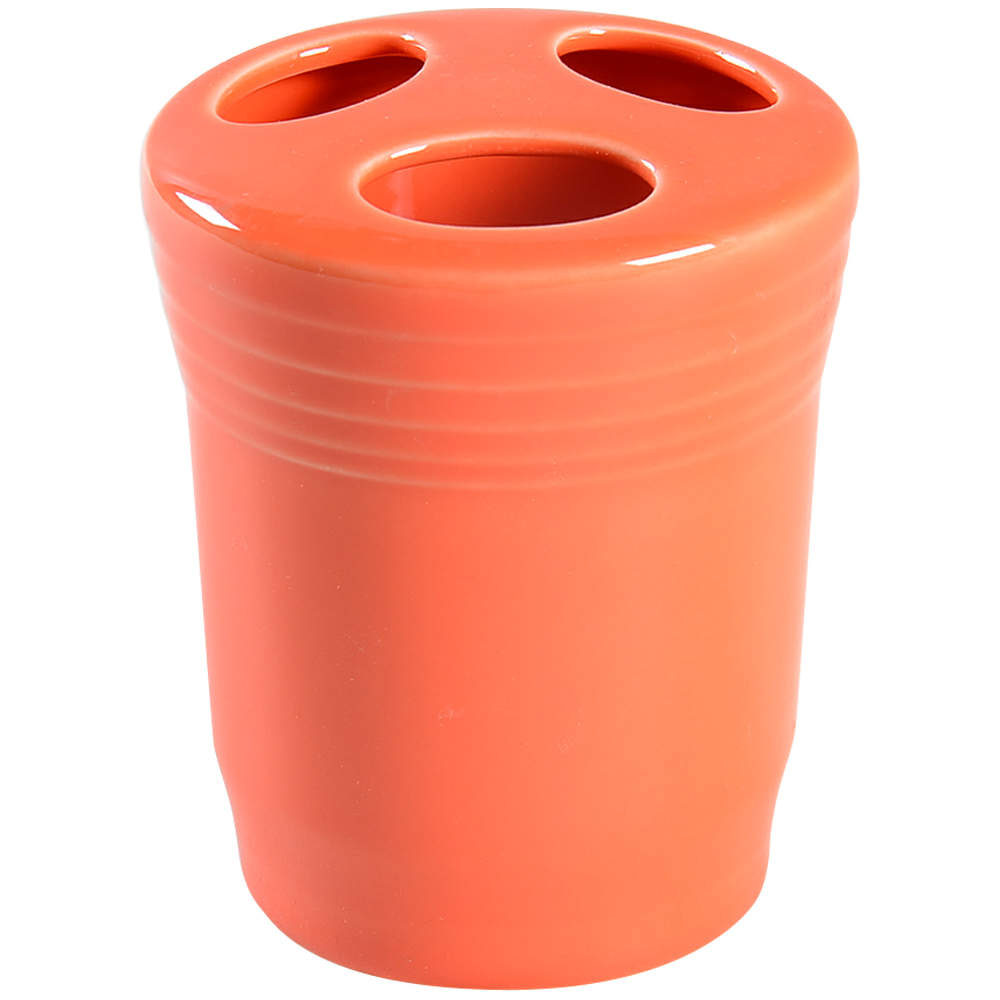 Fiesta Poppy (Intro 2014) Toothbrush Holder by Homer Laughlin -1