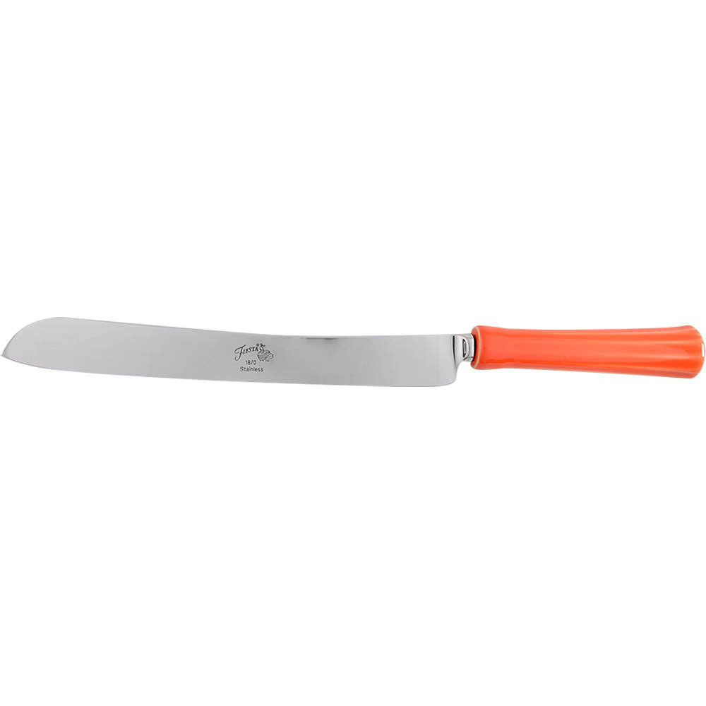 Fiesta Poppy (Intro 2014) Cake Knife/Server with Stainless Blade by Homer Laughlin -1