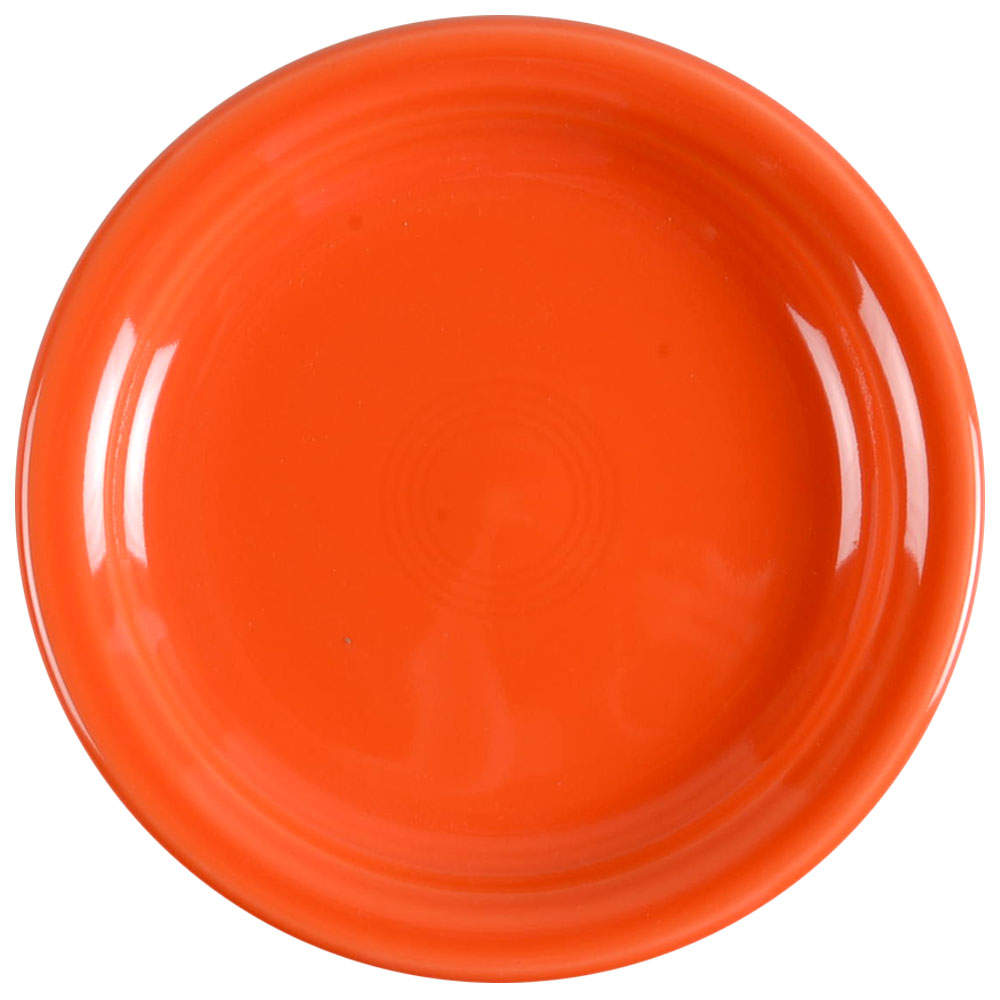 Fiesta Poppy (Intro 2014) Appetizer Plate by Homer Laughlin -1