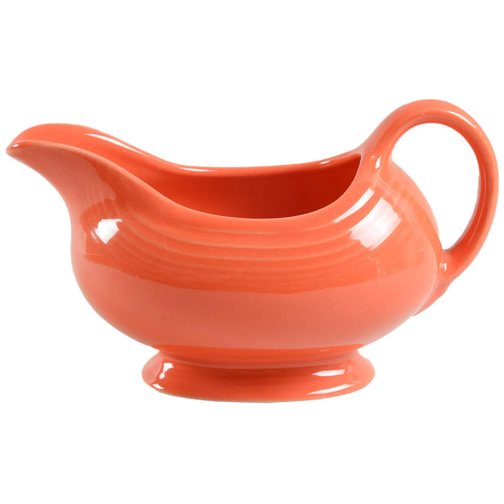Fiesta Poppy (Intro 2014) Open Sauce Boat by Homer Laughlin -1