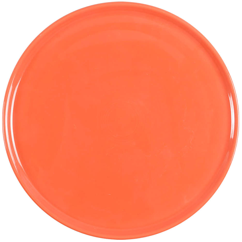Fiesta Poppy (Intro 2014) Round Baking Serving Platter by Homer Laughlin -1