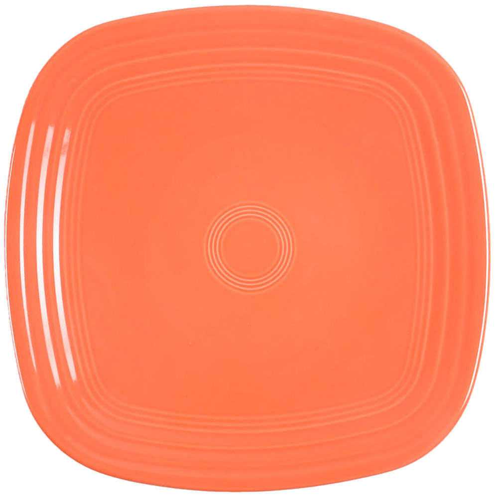 Fiesta Poppy (Intro 2014) Square Luncheon Plate by Homer Laughlin -1