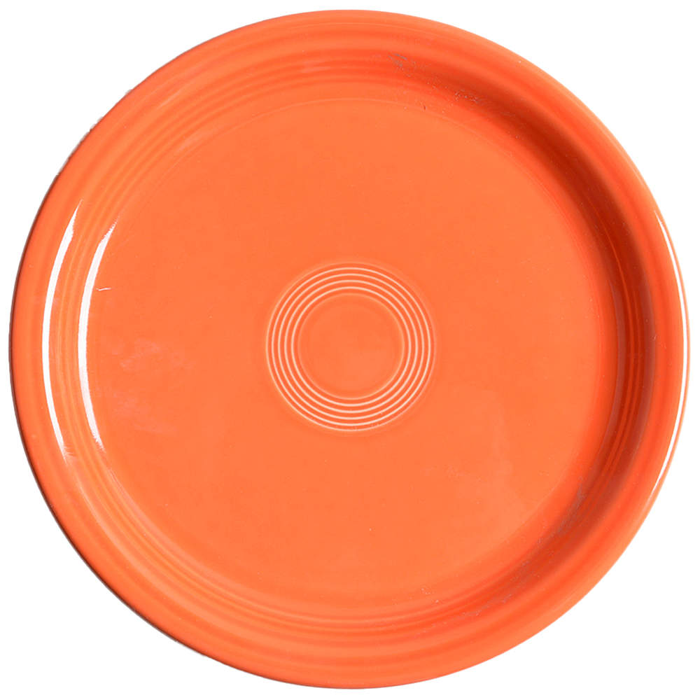 Fiesta Poppy (Intro 2014) 9" Round Buffet Plate by Homer Laughlin -1
