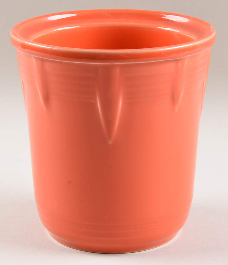 Fiesta Poppy (Intro 2014) Small Canister No Lid by Homer Laughlin -1