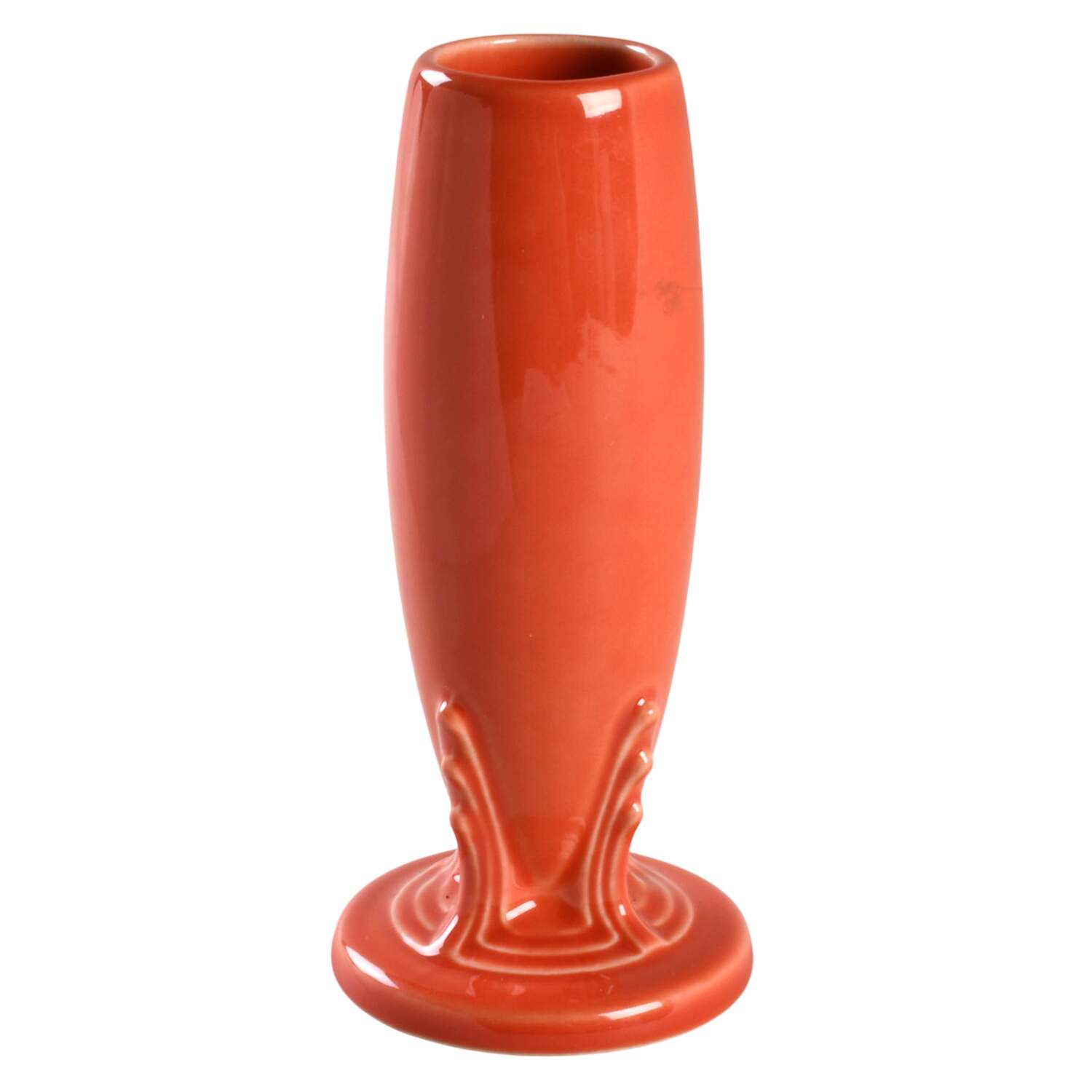 Fiesta Poppy (Intro 2014) 6" Bud Vase by Homer Laughlin -1