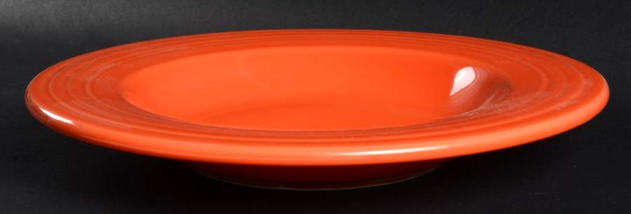 Fiesta Poppy (Intro 2014) 12" Individual Pasta Bowl by Homer Laughlin -1