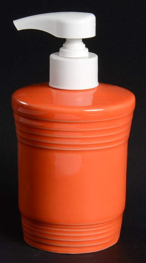 Fiesta Poppy (Intro 2014) Lotion/Soap Dispenser by Homer Laughlin -1