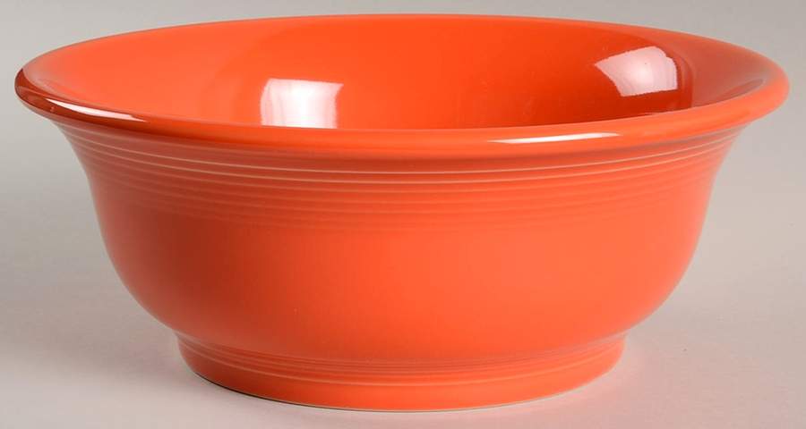 Fiesta Poppy (Intro 2014) 9" Mixing Bowl by Homer Laughlin -1