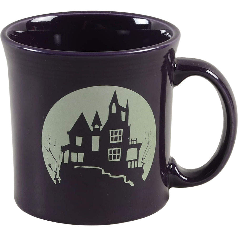 Fiesta Spooky Haunted House 12 Oz Java Mug by Homer Laughlin -1
