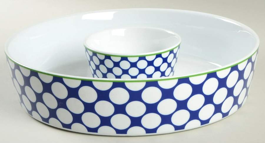 Simply Print 1 Piece Chip & Dip by Home Accents-1