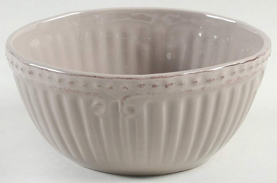 Capri Taupe Soup/Cereal Bowl by Home Accents-1