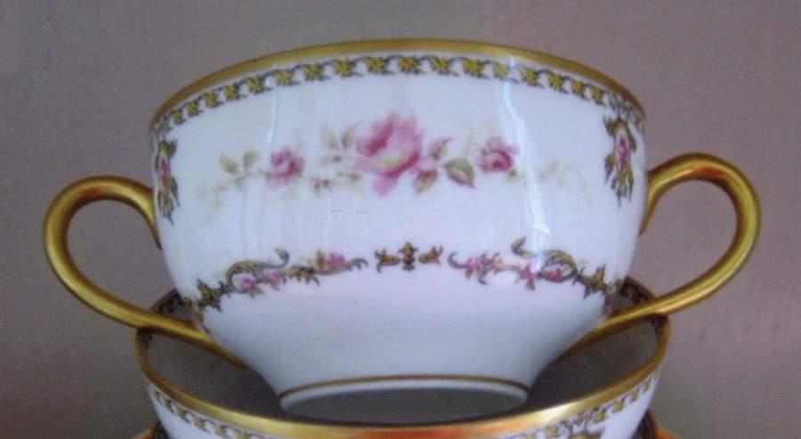 H4605 Flat Bouillon Cup by Haviland-1