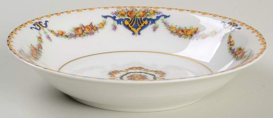 Pomona (White, No Trim) Fruit/Dessert (Sauce) Bowl by Haviland-1
