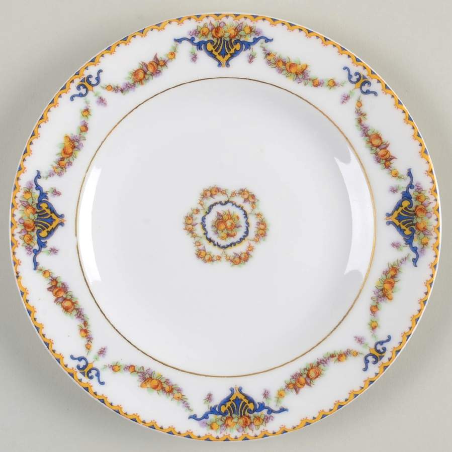 Pomona (White, No Trim) Bread & Butter Plate by Haviland-1