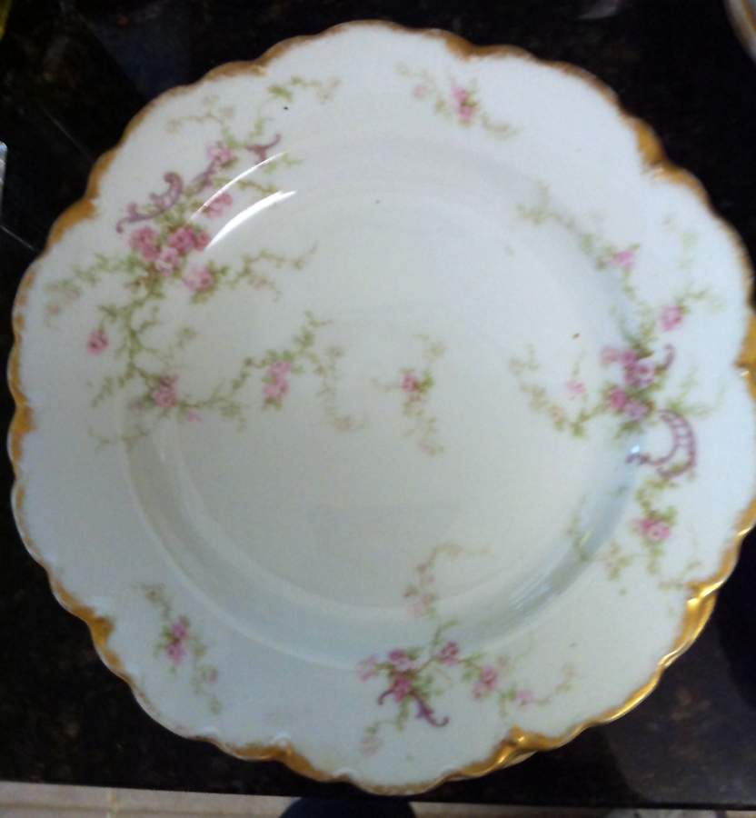 Schleiger 318-14 Dinner Plate by Haviland-1