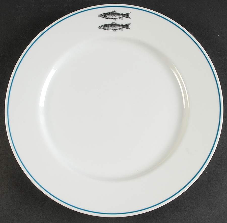 Fish Dinner Plate by Habitat-1