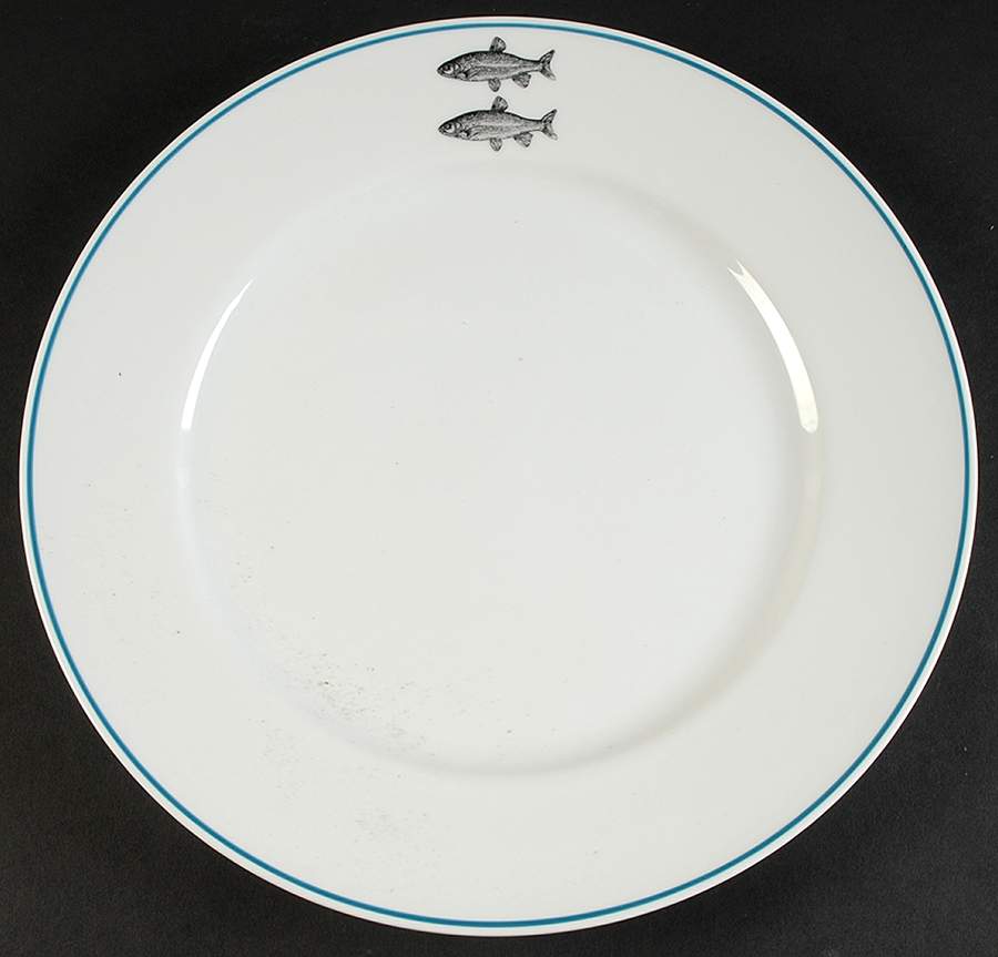 Fish 12" Chop Plate (Round Platter) by Habitat-1