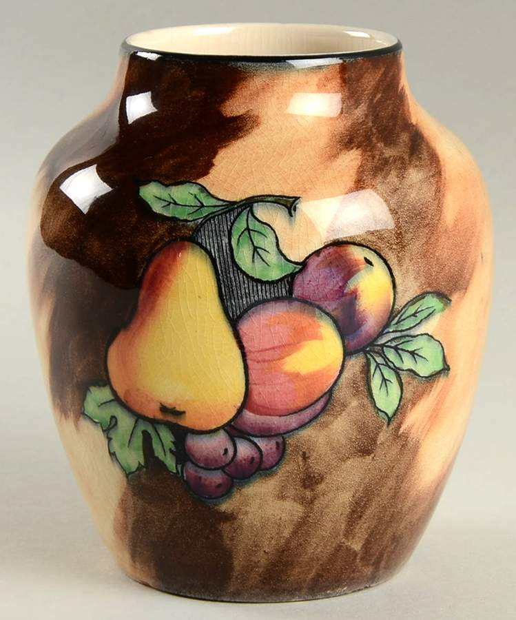 Luscious 4" Vase by Hollinshead & Kirkham-1