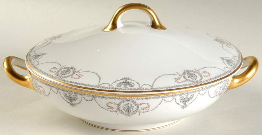 Schleiger 510-3 Round Covered Vegetable by Haviland-1
