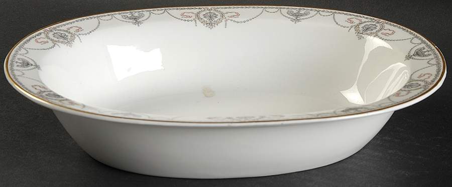 Schleiger 510-3 10" Oval Vegetable Bowl by Haviland-1