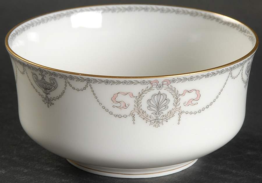 Schleiger 510-3 Cranberry Bowl by Haviland-1