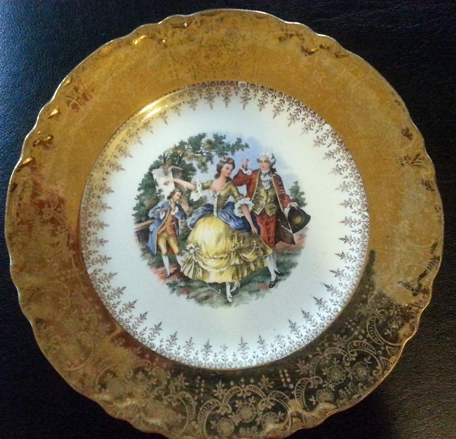 GEO12  Dinner Plate by WS George-1