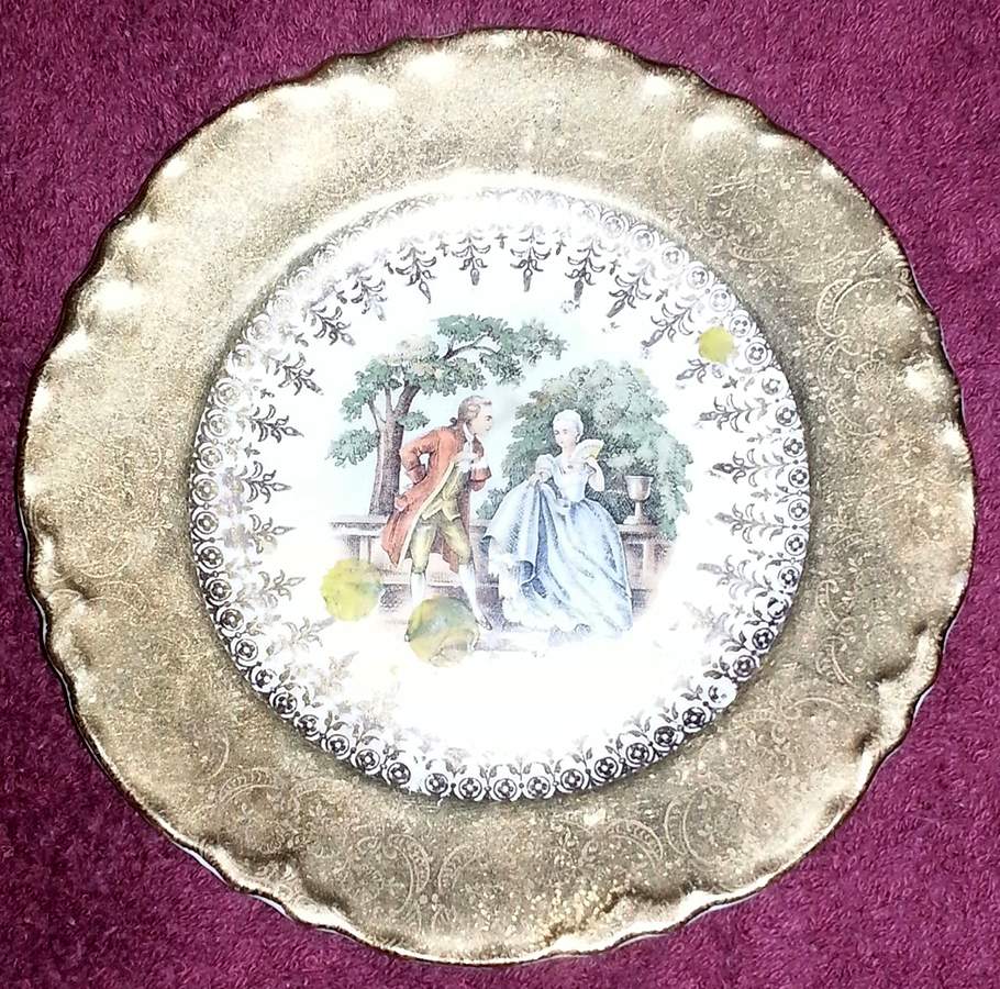 GEO12  Dinner Plate by WS George-1