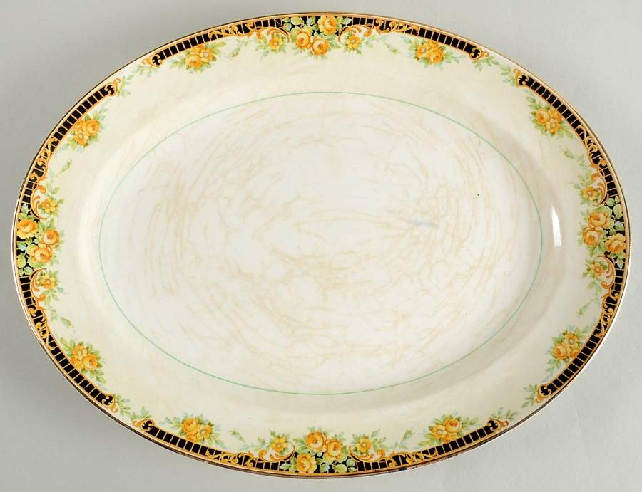 HCR12 13" Oval Serving Platter by Harlem-1